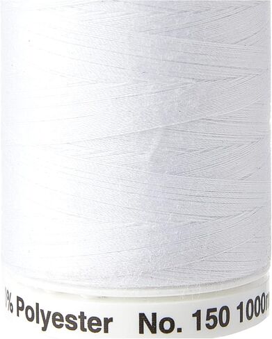 Mettler Bobbin Fil Embroidery Thread، 1094-Yard, White in Saudi Arabia