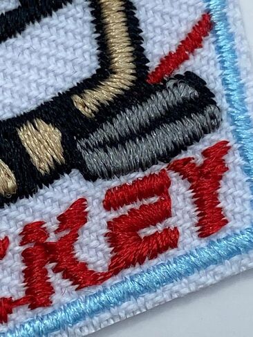 رقع هوكي 2 قطعة من بوهاقة - رقع رياضية مطرزة رائعة - يمكن كيها / خياطتها in Kuwait