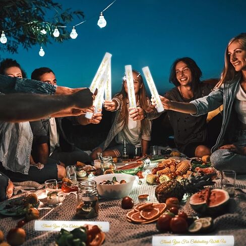 100 قطعة من عصي الإسفنج LED المتوهجة باللون الأبيض من Motionchic، عصا توهج مضيئة لحفلات الزفاف مع 3 أوضاع وامضة مضيئة لحفلات الزفاف والكرنفال والحفلات الموسيقية المتوهجة في الظلام in Kuwait
