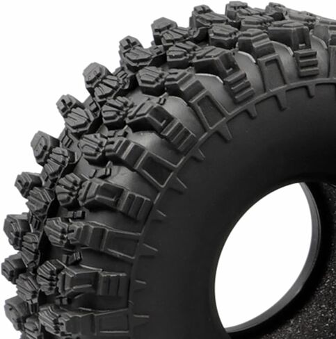 إطارات مطاطية أمامية / خلفية 4.7 سم من ACEKEEPS، إطارات صخرية 4.8 سم (4) لـ 1/10 تراكساس TRX-4 محوري SCX10 Redcat GEN7 RC Rock الزاحفة in Kuwait