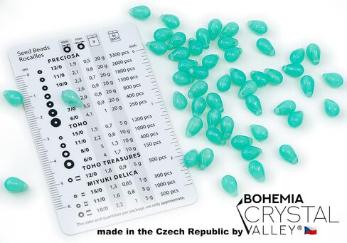 Czech 50-Piece Glass Beads, 6x9mm, Teardrop Siam Red in Kuwait
