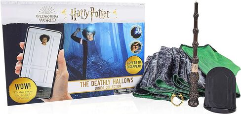 رائع! مجموعة Stuff Collection The Deathly Hallows Junior - عباءة الخفاء وعصا Elder وحجر القيامة Harry Potter (WW-1171US-AMZ) in Kuwait