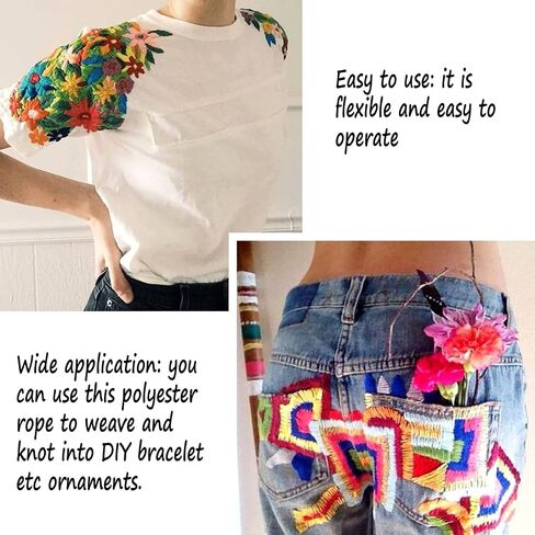 284Yards 1mm Nylon Sewing Thread Polyester Leather Cord Black Beading String Macrame Cord Rope for DIY Necklace Bracelet Handcraft Leather Sewing Bookbinding in Saudi Arabia