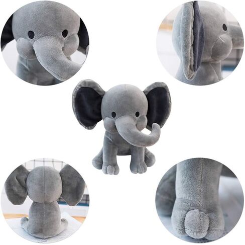 boqopod Stuffed Elephant Animal Plush Toys 9 Inch (Pink) in Saudi Arabia