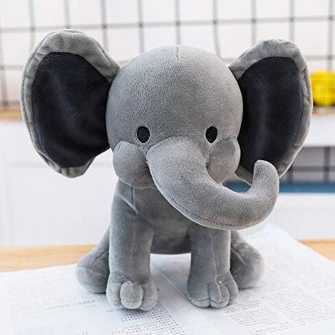 boqopod Stuffed Elephant Animal Plush Toys 9 Inch (Pink) in Saudi Arabia