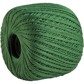 Knit Picks Curio #10 Lace Weight 100% Mercerized Cotton Crochet Thread Yarn 100 g (Black)