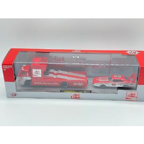 اجهزة ام 2 سيارة هولرز 1966 دودج L600 COE & 1969 تشارجر دايتونا هيمي بمقياس 1:64 TW12 21-12 احمر فضي من ام 2 قابلة للتجميع 1 من 7400 in Kuwait