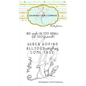 Colorado Craft Company Colorado Clear Stamp, Make A Wish Mini-by Anita Jeram in Kuwait