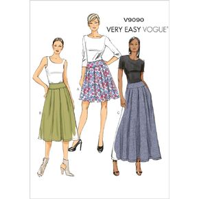 نموذج خياطة تنورة السيدة V9090E50 من Vogue Patterns، مقاس E5 (14-16-18-20-22) in Saudi Arabia