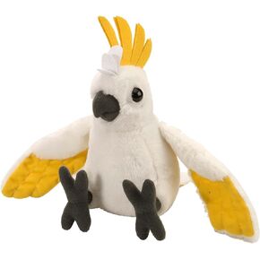 Wild Republic Cockatoo Plush, Stuffed Animal, Plush Toy, Gifts for Kids, Cuddlekins 12 Inches (10925)