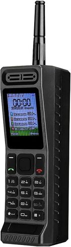 ASHATA Retro Vintage Brick Mobile Phone Four Card Four Standby Quad Band 32GB Bluetooth Classic Retro Cell Phone Support Bluetooth Dialing, Power Bank, MP3, Radio and Other Fuctions(Black) in Saudi Arabia