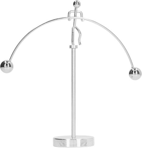 لعبة Luqeeg Mini Steel Balance Physics، لعبة التوازن الفني لرفع الأثقال، موازنة علم النفس المضاد للضغط، ديكور مكتب المنزل للمكتب، رف الكتب، الطاولة in Saudi Arabia
