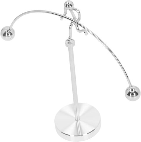 لعبة Luqeeg Mini Steel Balance Physics، لعبة التوازن الفني لرفع الأثقال، موازنة علم النفس المضاد للضغط، ديكور مكتب المنزل للمكتب، رف الكتب، الطاولة in Saudi Arabia