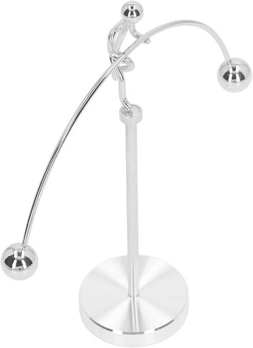 لعبة Luqeeg Mini Steel Balance Physics، لعبة التوازن الفني لرفع الأثقال، موازنة علم النفس المضاد للضغط، ديكور مكتب المنزل للمكتب، رف الكتب، الطاولة in Saudi Arabia