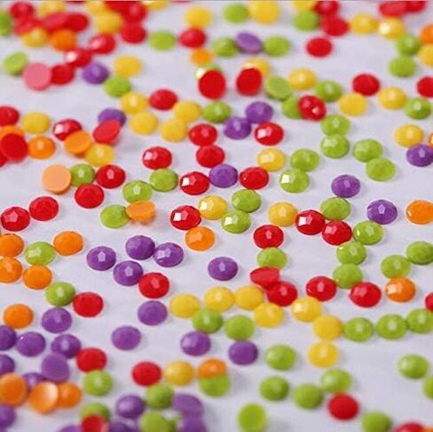 SONBY Full Drill Diamond Painting DIY Kits for Adults,Black Mountain Bear Home Wall Decor,30X40cm/12X16" in Kuwait