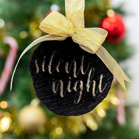 Silent Night Merry Christmas Greetings Words Metal Emboss Die Hot Foil Plates 4 PCS Set for DIY Scrapbooking Embossing Stencil Template Craft Cardmaking Gift Greeting Cards in Saudi Arabia