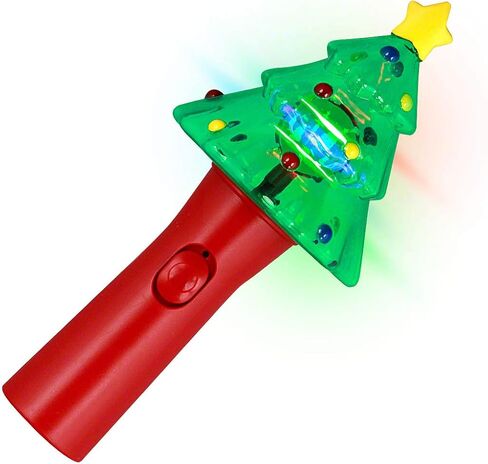 فلاشينج بلينكي ليتس عصا ليد دوارة لشجرة الكريسماس المضيئة in Kuwait