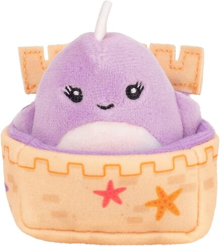 Squishville Mini-Squishmallows Plush Beach Accessory Set - Includes 2-Inch One Sand Castle , One Beach Chair - Irresistibly Soft, Colorful in Kuwait