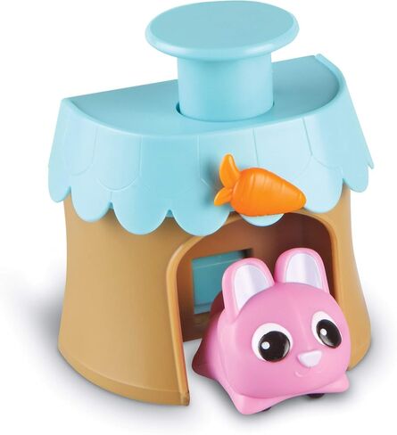 Learning Resources Coding Critters Go Pets Dash the Bunny، لعبة ترميز مبكر خالية من الشاشة للأطفال، حيوان أليف تفاعلي للبرمجة الجذعية، 4 قطع، للأعمار من 4 سنوات فما فوق in Saudi Arabia