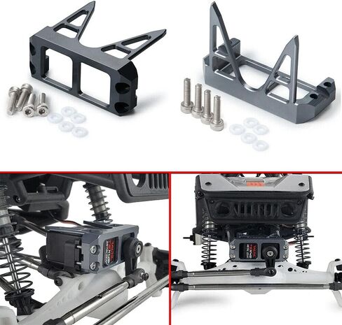 غطاء حماية مثبت فوق المحور المؤازر لزاحف 1/10 RC المحوري الشبح 90048 (أسود) in Kuwait