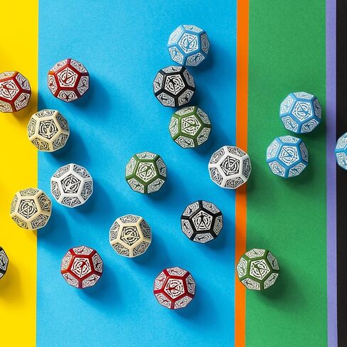 Q WORKSHOP D12 ضربات الموقع الأخضر والأبيض قالب in Kuwait