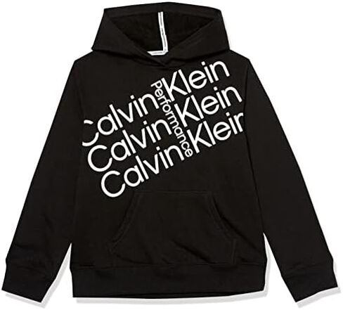 Calvin Klein Girls' Big Performance Sport Hoodie Sweatshirt in Kuwait