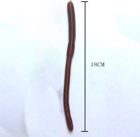 20 قطعة من لعبة الثقاب المزيفة المصنوعة من البلاستيك الطبيعي المرن المرن المرن اللين لعبة الصيد طُعم الصيد في عيد الهالوين وكعبًا في أبريل in Saudi Arabia