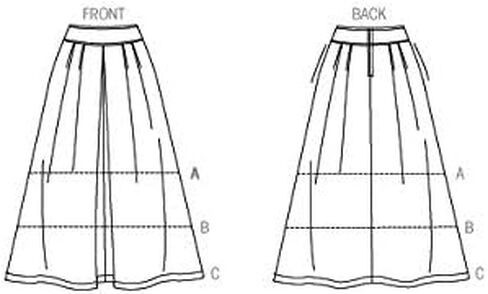 نموذج خياطة تنورة السيدة V9090E50 من Vogue Patterns، مقاس E5 (14-16-18-20-22) in Saudi Arabia