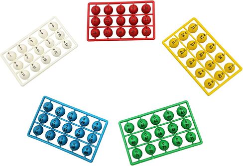 SEETOOOGAMES Deluxe Bingo Game Set,6 Inch Metal Cage, 300 Bingo Chips with a Bag, 75 Bingo Balls with a Bag, 50 Bingo Cards, Plastic Master Board in Kuwait