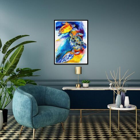 الزهور 5D الماس مجموعات الطلاء للبالغين DIY الزهور الماس الفن الطلاء مع الماس جولة الزهور الملونة الحفر الكامل جوهرة الفن عدة للمبتدئين الأطفال الفن والحرف هدية فريدة من نوعها ديكور الحائط 12x16 " in Kuwait