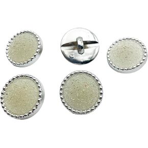 زر راتينج معدني وردي بني مع ساق، زر خياطة 1 بوصة لتزيين الملابس اليدوية، حزمة 20 A2061 in Kuwait