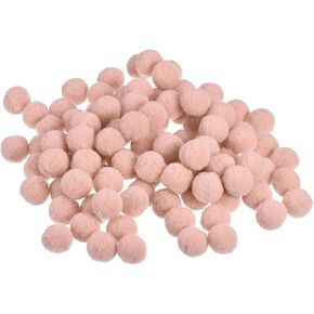 MECCANIXITY Pom Felt Balls Felting Fabric 1.5cm 15mm Beige for Home Crafts Project DIY Pack of 300 in Saudi Arabia