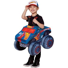 Spirit Halloween Hot Wheels Toddler Ride-Along Costume | Officially Licensed | Car Cosplay | Cute Toddler Costume in Saudi Arabia