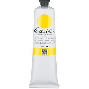 Gamblin Artist Oil Color - Cadmium Yellow Light - 150 ml Tube in Saudi Arabia