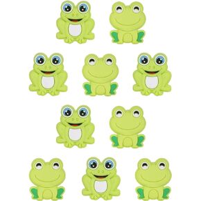 WEWAYSMILE 10 Piece Animal Silicone Beads Cute Silicone Beads DIY Silicone Beads Bulk Beads Used for DIY to Make Various Handicrafts, Beaded Pen, Beaded Phone Straps, Bag Pendants Etc(Duck Style)