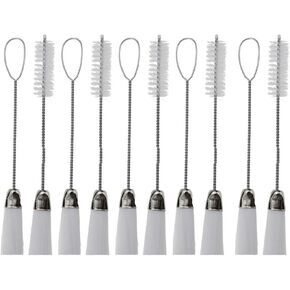 ياكو 10 قطع آلة الخياطة فرشاة مزدوجة من الجانبين تنظيف الغبار فرش أدوات تنظيف للمنزل لوحة المفاتيح الكمبيوتر in Kuwait