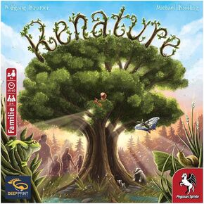 Capstone Games: Renature, Strategy Board Game, Transform The Polluted Valley Into a Thriving Ecosystem, Easy to Follow Rules, Ages 14 and Up
