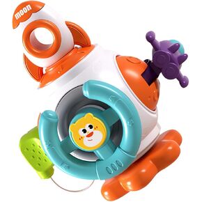 DIDUBUY Montessori Busy Cube للأطفال الصغار 1-3، ألعاب تعليمية للأطفال الصغار لتعلم الأطفال من عمر 9-12-18 شهرًا و1-2-3-4-5 سنوات، ألعاب السفر الحسية للأطفال المصابين بالتوحد in Kuwait