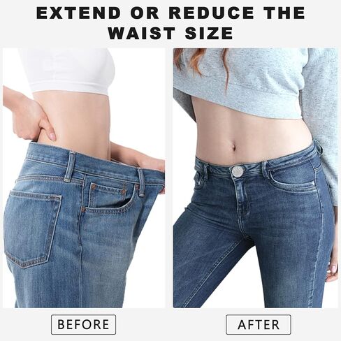 12 مجموعة من دبابيس أزرار الجينز للجينز، بدون خياطة ولا أدوات استبدال دبابيس أزرار الجينز للجينز كبيرة جدًا وقابلة لإعادة الاستخدام وقابلة للتعديل in Kuwait