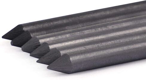 6 قطع ناعمة متوسطة الصلابة 5.6 مم من الرصاص الفحمي عبوات قلم رصاص ميكانيكية من الرصاص فنان محترف رسم قلم رصاص عبوات رصاص جرافيت أوتوماتيكية للطلاب رسم رسم اللوازم الفنية in Kuwait