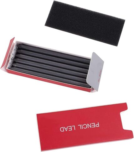 6 قطع ناعمة متوسطة الصلابة 5.6 مم من الرصاص الفحمي عبوات قلم رصاص ميكانيكية من الرصاص فنان محترف رسم قلم رصاص عبوات رصاص جرافيت أوتوماتيكية للطلاب رسم رسم اللوازم الفنية in Kuwait