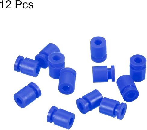 كرات مطاطية مضادة للاهتزاز من MECCANIXITY RC لجهاز التحكم في الطيران RC F4 F7 M3x4.6mm كرات ممتصة للصدمات (أزرق)، عبوة من 12 قطعة in Kuwait
