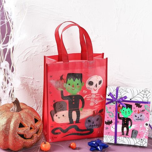 LeZakaa 13" Recycled Gift Bag with Handles, Medium Gift Bag with Dancing Leopard, Perfect for Girls, Women Birthday, Party in Kuwait