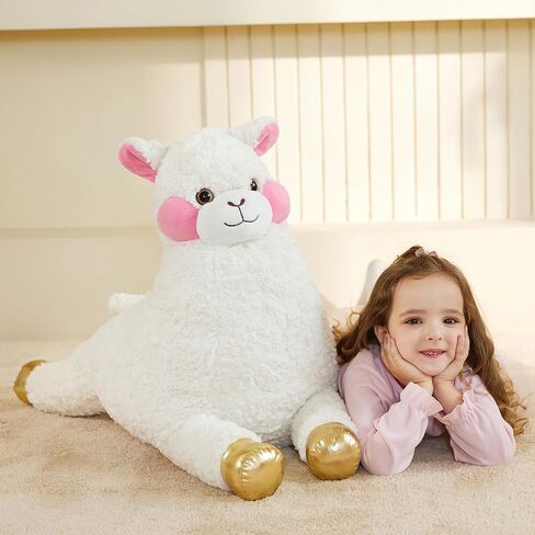 EARTHSOUND Giant Dinosaur Stuffed Animal Plush Toy,Large Jumbo 23" Cute Soft Toys,Big Size Huge Fluffy Plushy Oversized Fat Plushie,Gifts for Kid in Kuwait