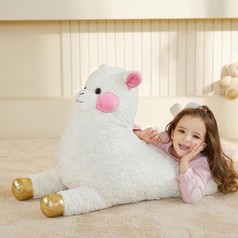 EARTHSOUND Giant Dinosaur Stuffed Animal Plush Toy,Large Jumbo 23" Cute Soft Toys,Big Size Huge Fluffy Plushy Oversized Fat Plushie,Gifts for Kid in Kuwait