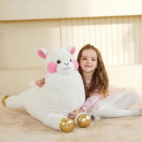 EARTHSOUND Giant Dinosaur Stuffed Animal Plush Toy,Large Jumbo 23" Cute Soft Toys,Big Size Huge Fluffy Plushy Oversized Fat Plushie,Gifts for Kid in Kuwait