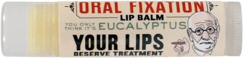 Sigmund Freud's Oral Fixation Lip Balm - Made in The USA in Saudi Arabia