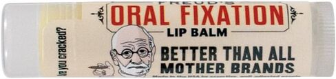 Sigmund Freud's Oral Fixation Lip Balm - Made in The USA in Saudi Arabia