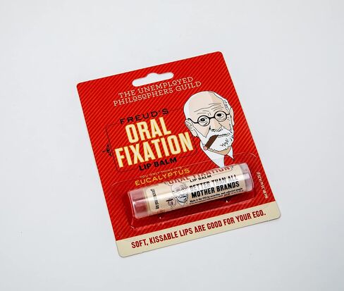 Sigmund Freud's Oral Fixation Lip Balm - Made in The USA in Saudi Arabia