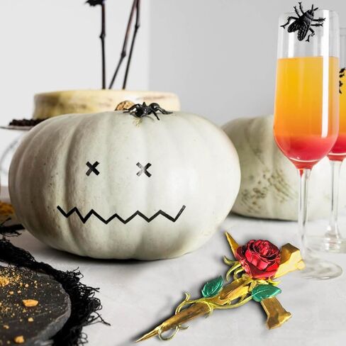 Rifanda 3D Halloween الراتنج قوالب السيليكون، روز الصليب قوالب السيليكون لراتنجات الايبوكسي، قوالب صب الراتنج الكبيرة DIY الحلي الفن تمثال الجدول الجدار شنقا ديكور in Kuwait